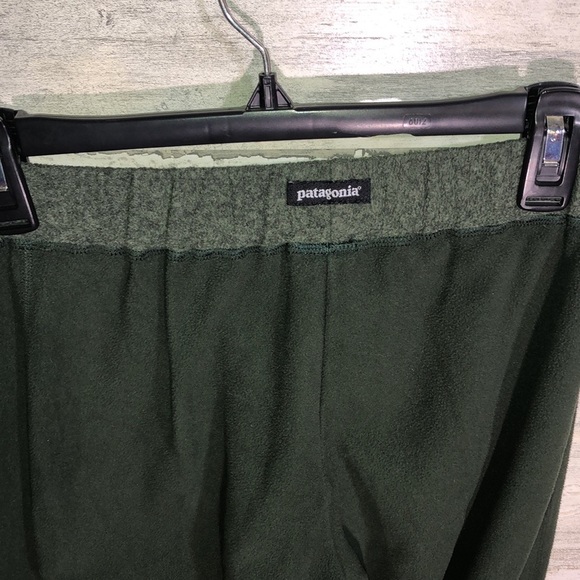 Patagonia synchilla green sweatpants lounge pants stretchy pants soft bed pants‌ - Picture 5 of 8